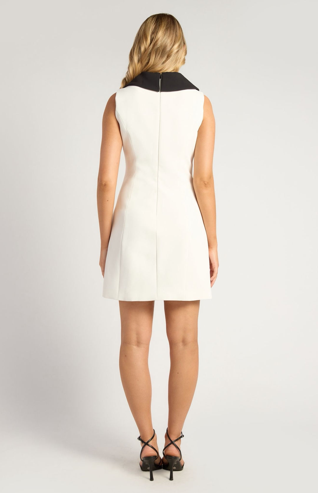 The Monaco Tailored Contrast Mini Dress